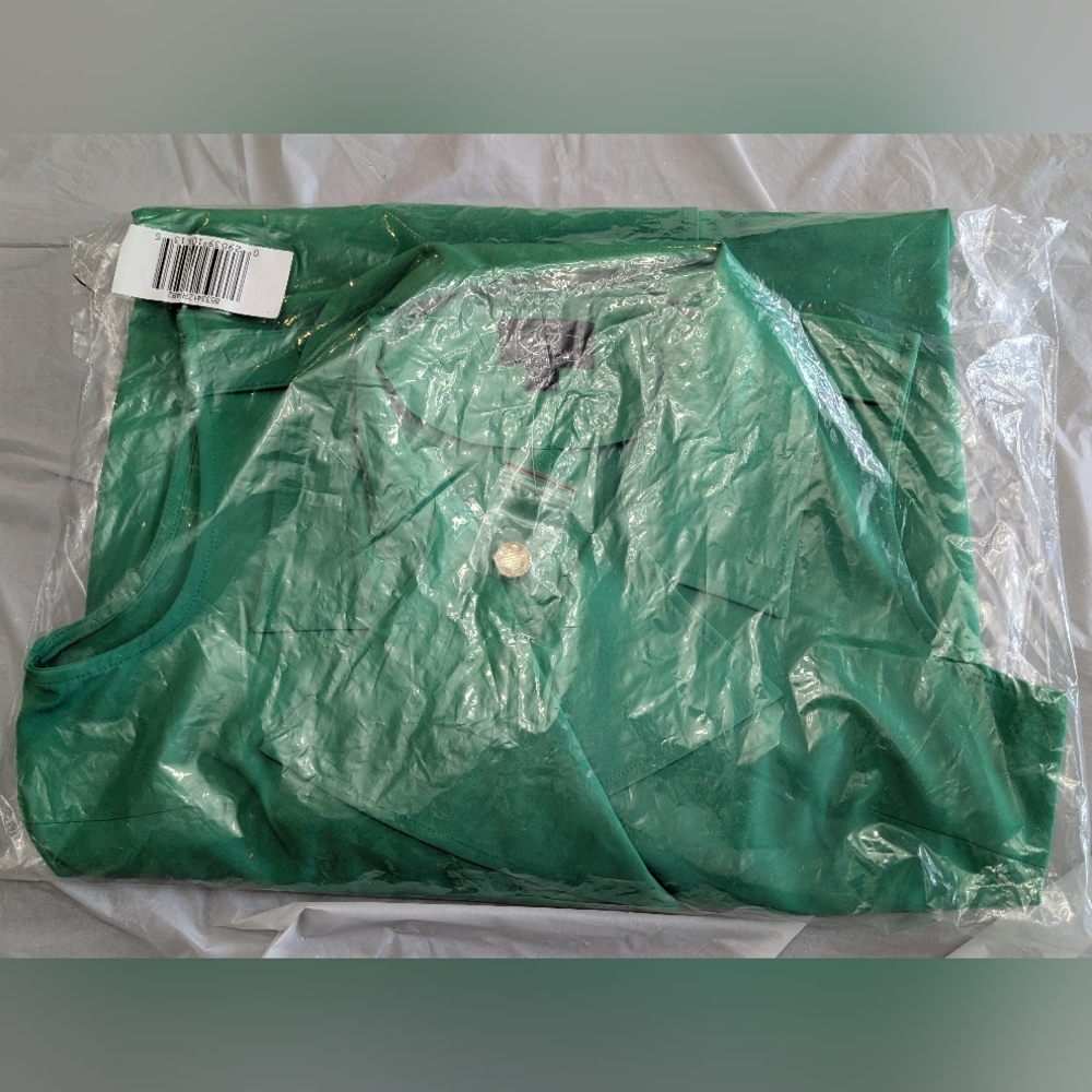 G by Giuliana Black Labe Women'sl Belted Trench Dress w/Pockets Size M Green New - Picture 12 of 12